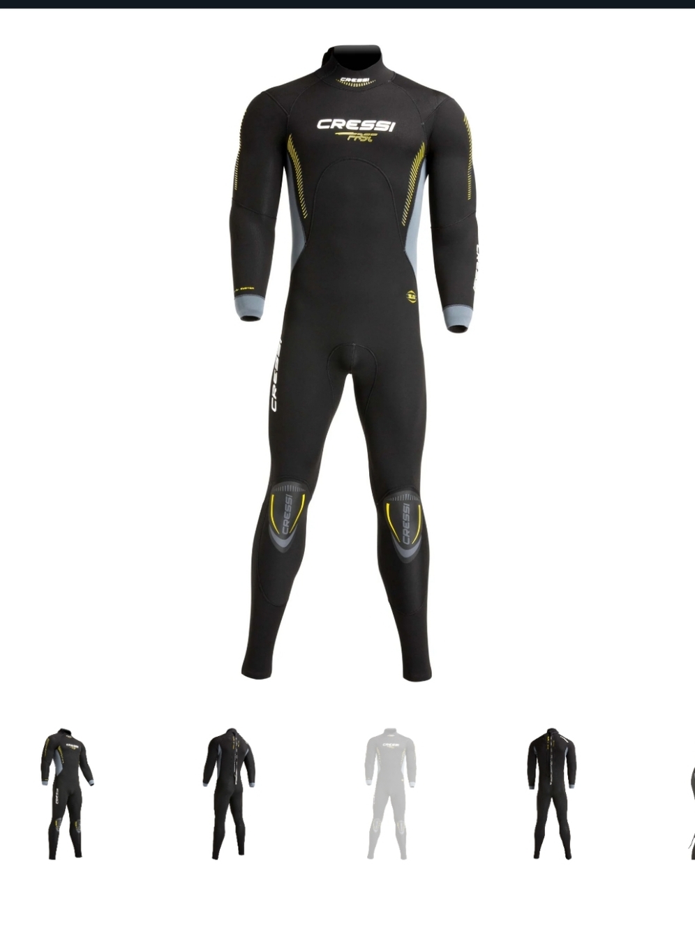 Cressi Fast Man Monopiece 5mm Mens Wetsuit